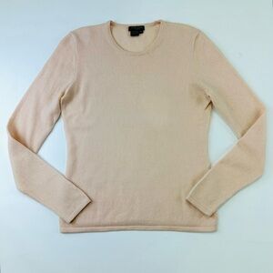 Cashmere pink pullover sweater Small Millennial Pink Vintage Balletcore Softgirl